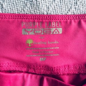 Healing Hands Purple Label Yoga scrub pants